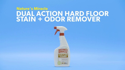 Nature's Miracle® Hard Floor Cleaner, Dual-Action Stain & Odor Remover,  Protects Natural Floor Finishes