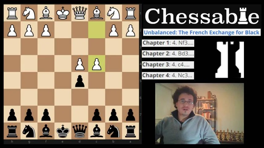 Chessable: Sneak Peak French Exchange 