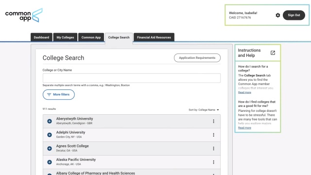 Download Application Guide For First Time Students