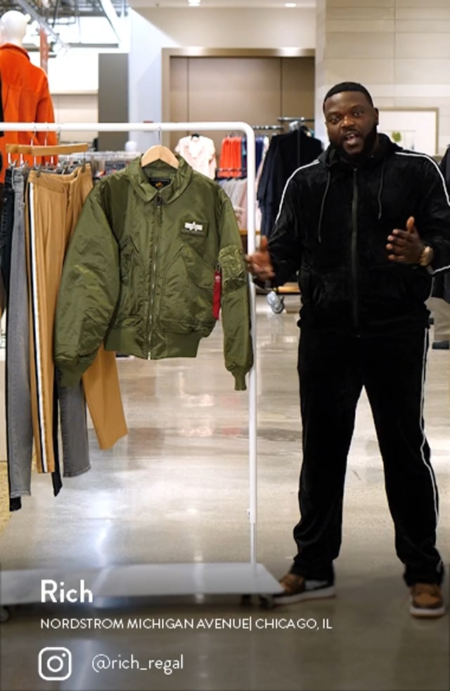 Alpha Industries CWU 45/P Bomber Jacket | Nordstrom
