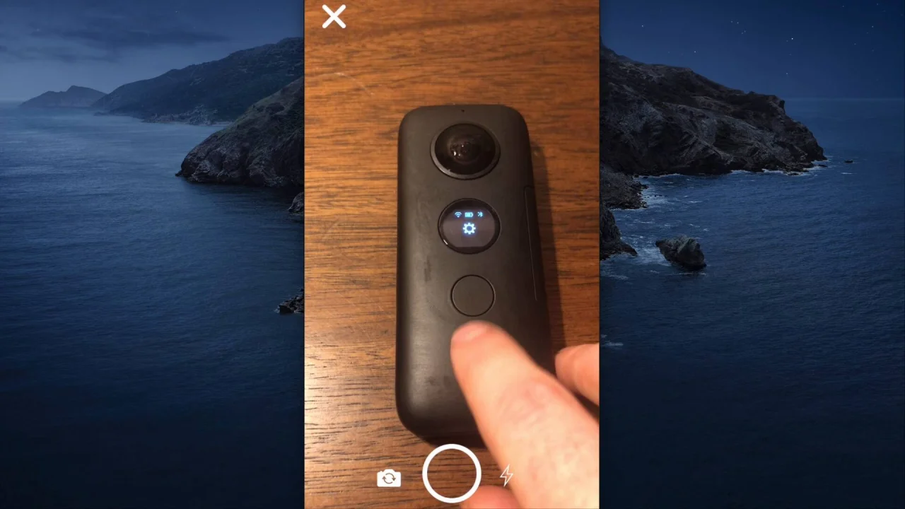 Connect your Insta360 ONE X