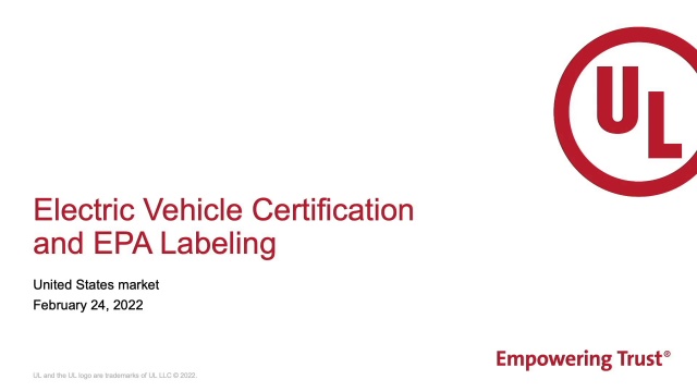 EPA Certification Test for Electric Vehicle Range | UL Solutions