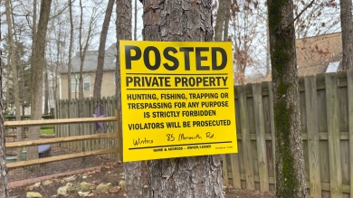 Private Property HDPE Sign Pack