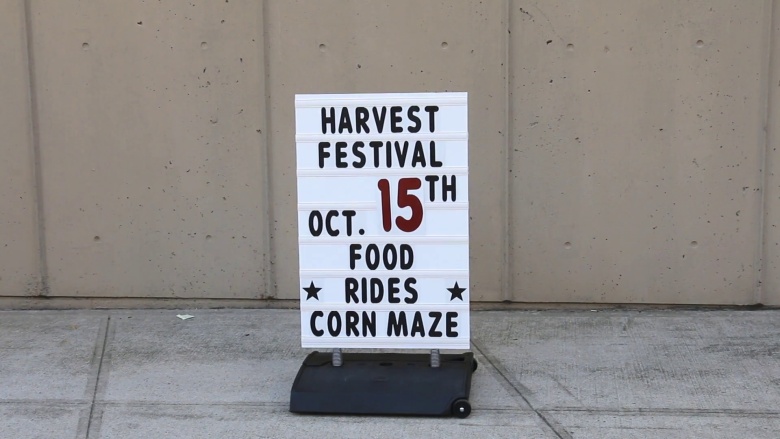 Springer Changeable Message Sidewalk Sign