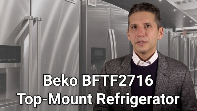 BFTF2716WHIM in White by Beko in Schenectady, NY - 28 Freezer Top