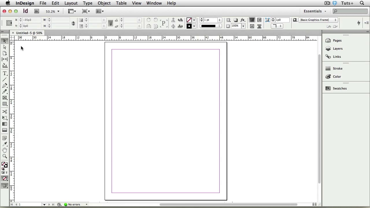 InDesign Fundamentals - The Workspace