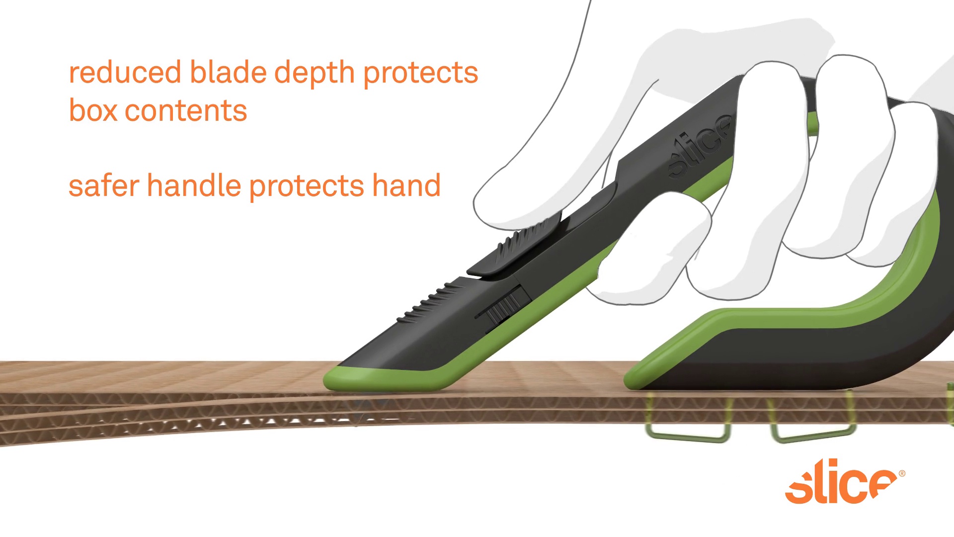 ボックスカッター 刃先自動収納式 – Slice