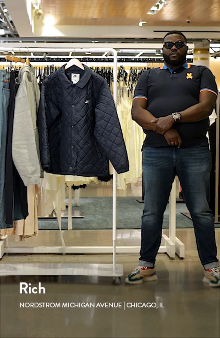 Nike Club Quilted Coach's Jacket | Nordstromrack