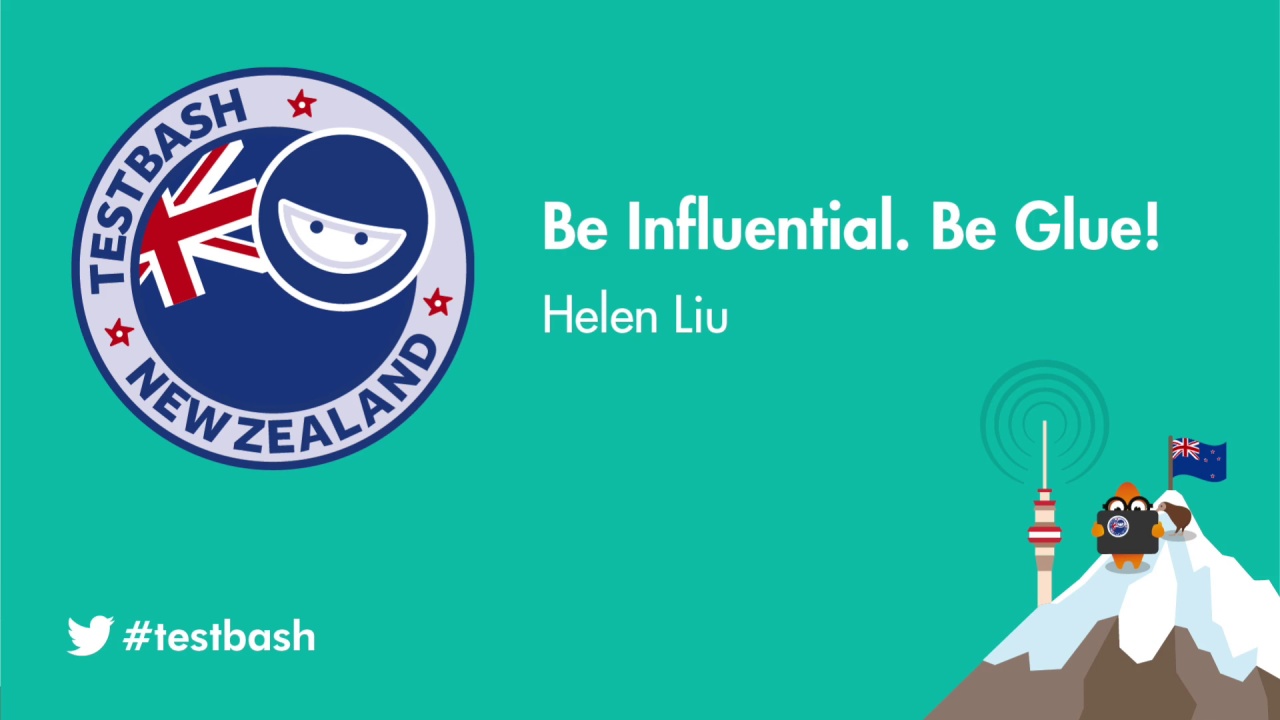 Be Influential. Be Glue! - Helen Liu image