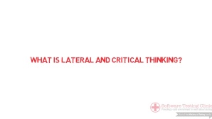 What is Lateral and Critical Thinking? image