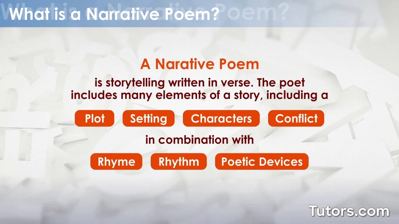 Narrative Poem Meaning | atelier-yuwa.ciao.jp