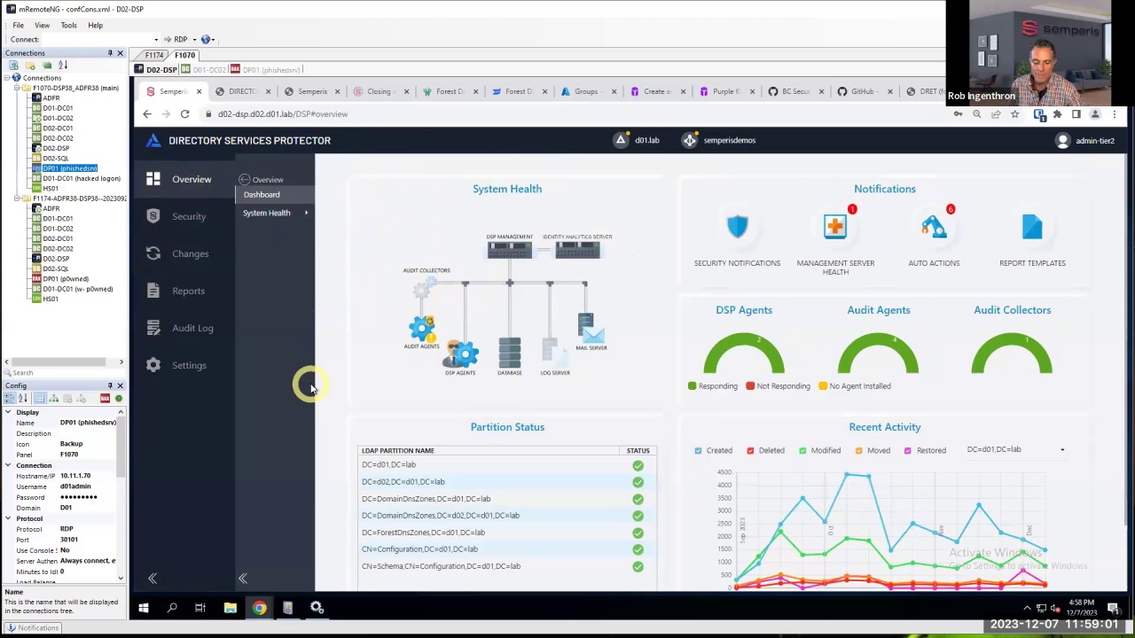 Semperis' Rob Ingenthron talks AD protection and recovery