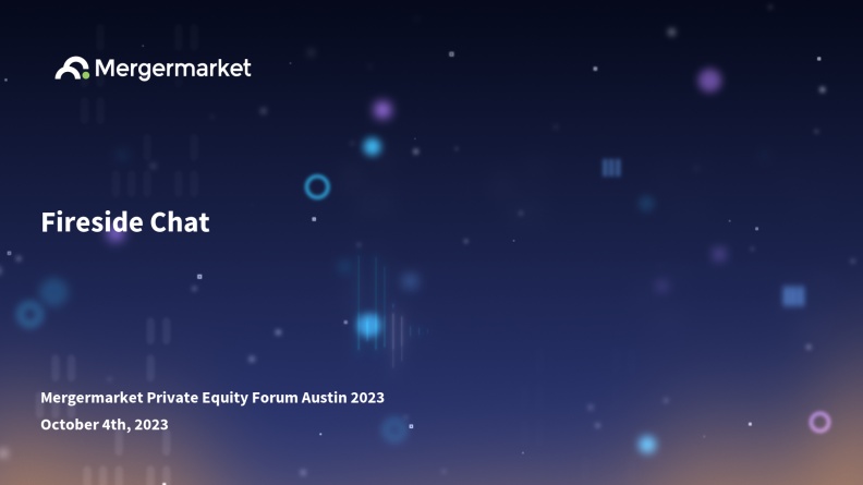 Fireside Chat | ION Analytics Community