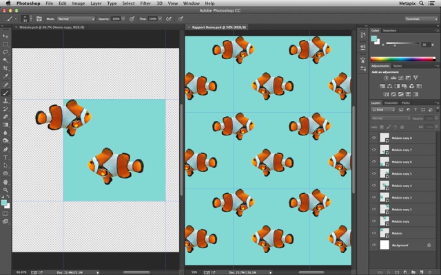 Rapport com Smart Object 1 - Montando o esquema