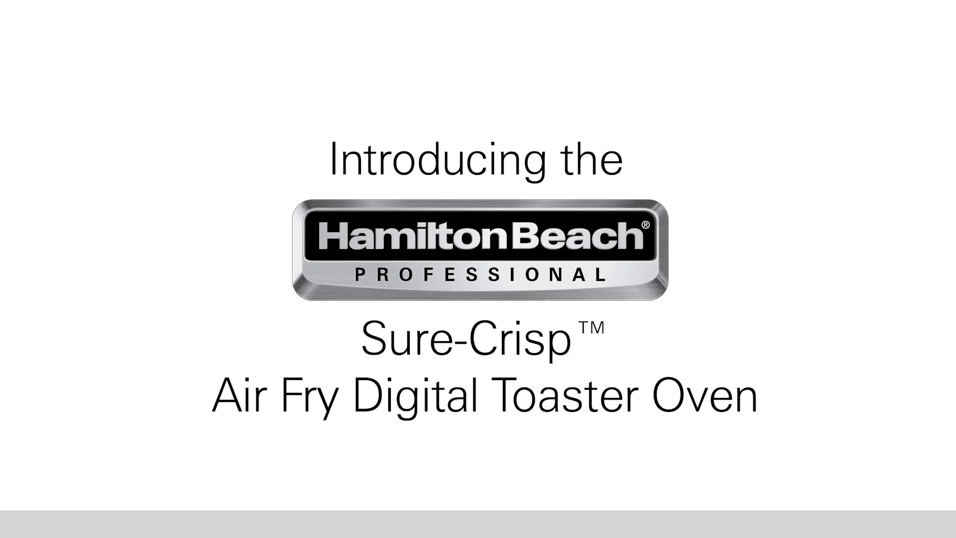 Hamilton Beach Hamilton Beach® Professional Sure-Crisp® Digital
