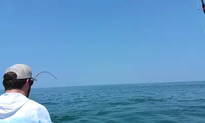 Incredible first sea-fishing experience
