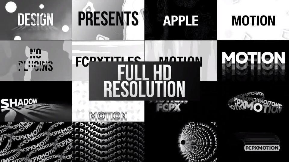 free typography for final cut pro x