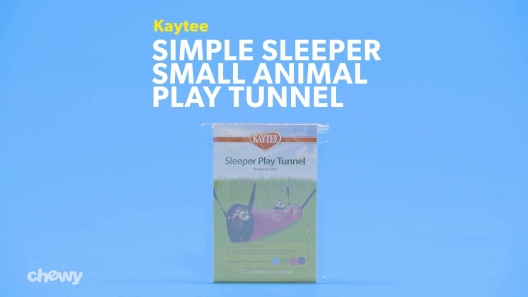 KAYTEE SIMPLE SLEEPER PLAY TUNNEL (6 IN, ASSORTED) KAYTEE SIMPLE SLEEPER PLAY TUNNEL (6 IN, ASSORTED)