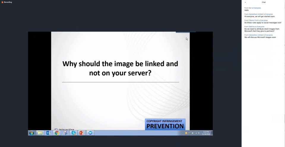 Special Q&A Call with Copyright Infringement Expert content media