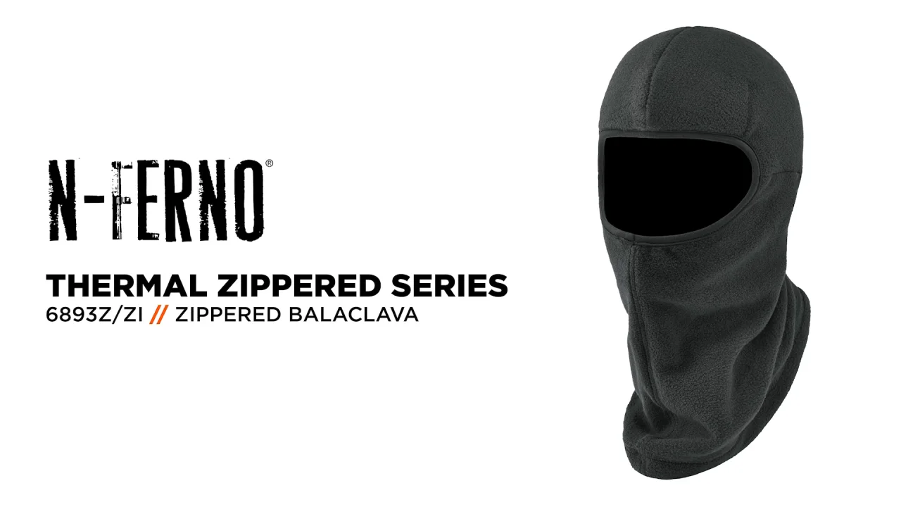 Balaclava Face Mask with Bump Cap Insert