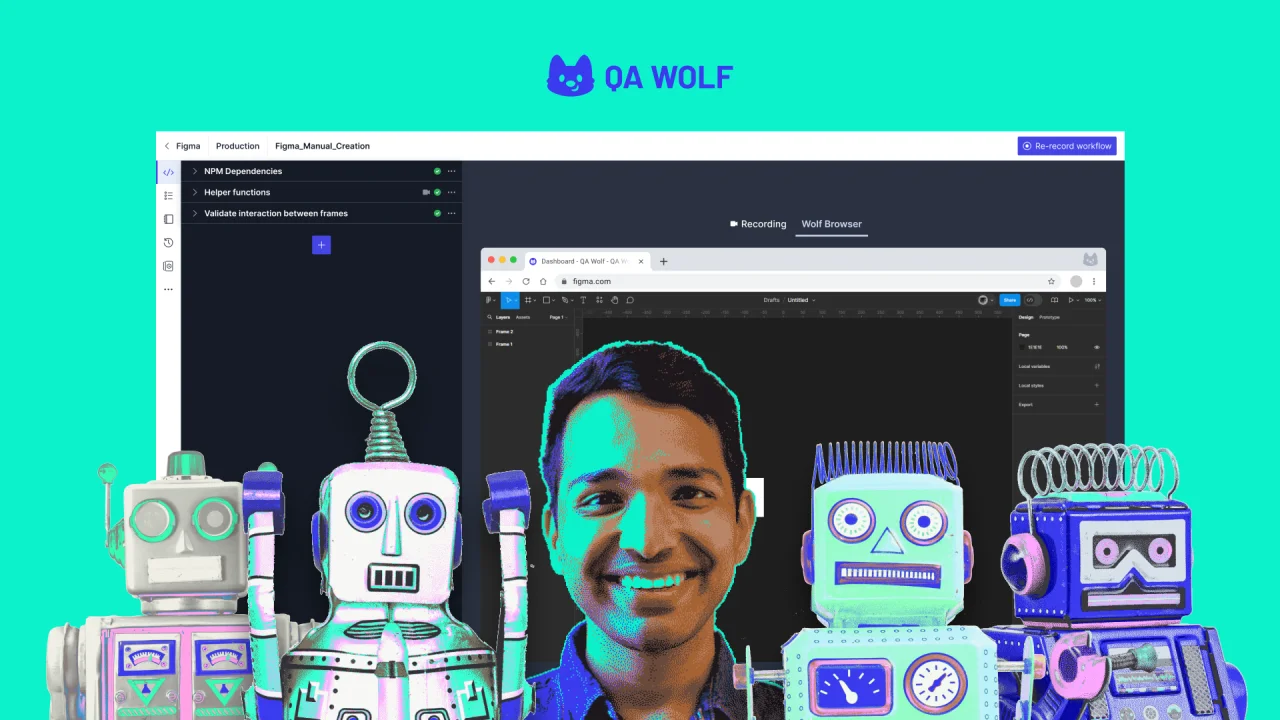 QA Wolf AI vs Vanilla Playwright vs QA Wolf (No AI)