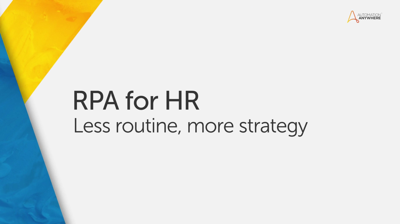 automation anywhere hr