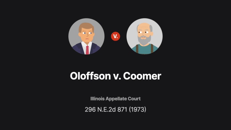 Oloffson v. Coomer