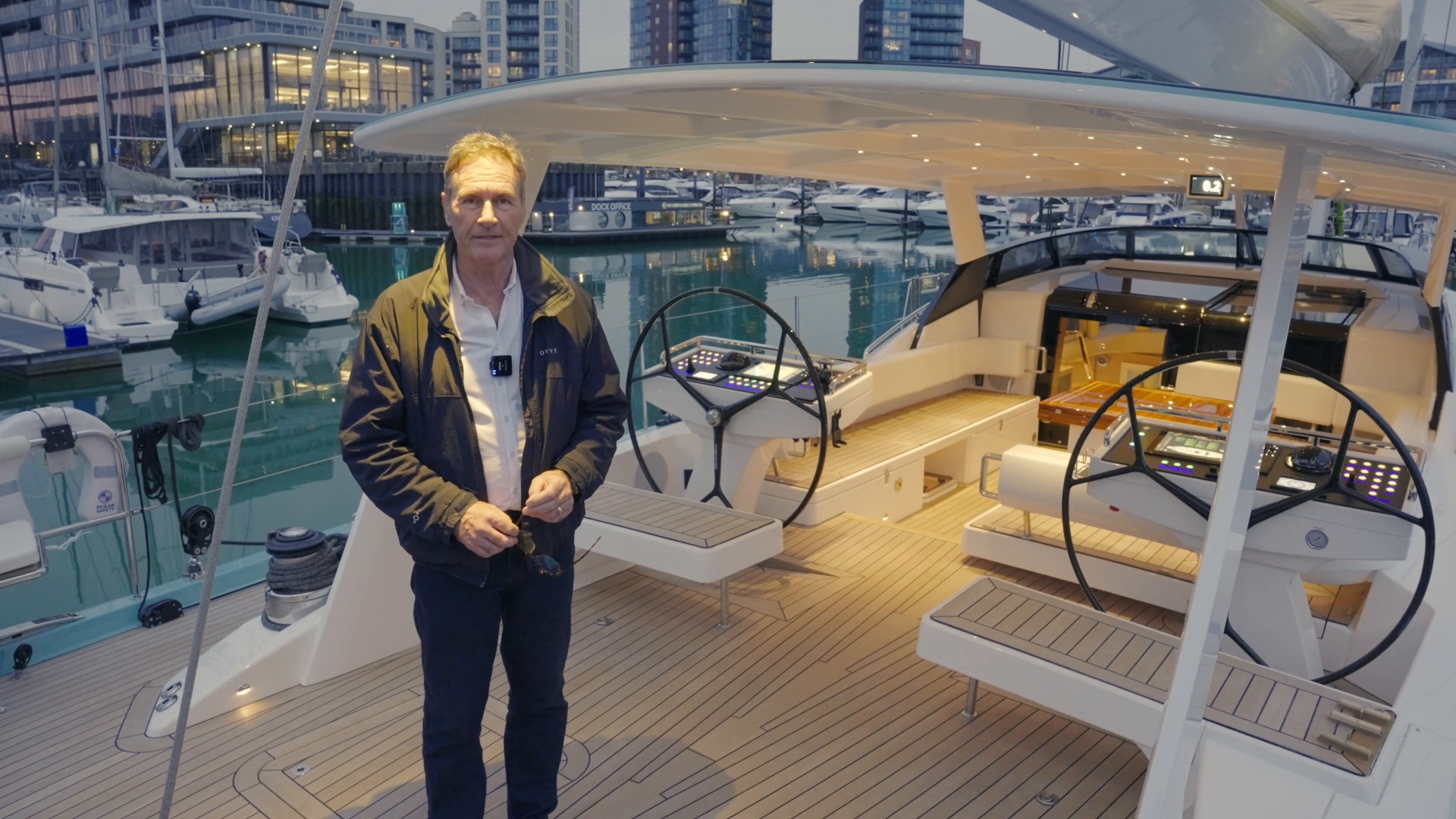 Join us on board Adrian Newey's Oyster 885