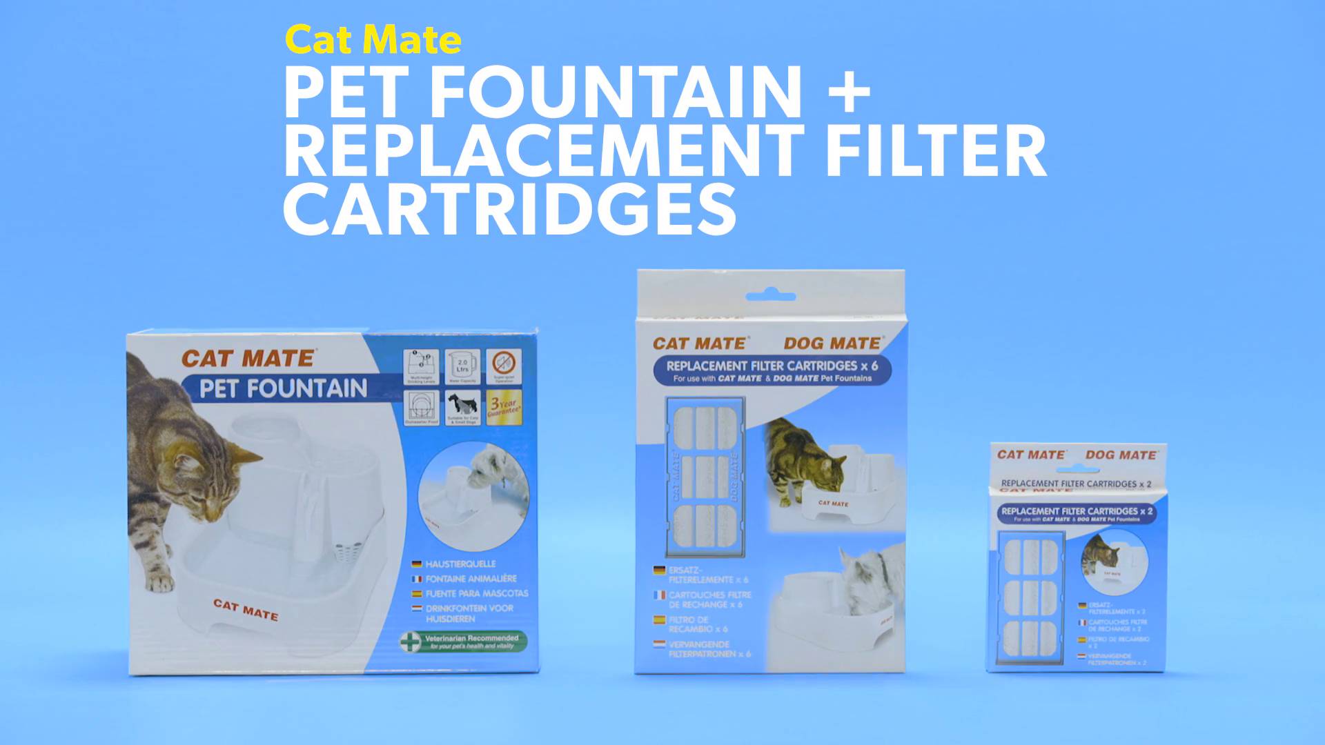 Cat mate replacement filters best sale