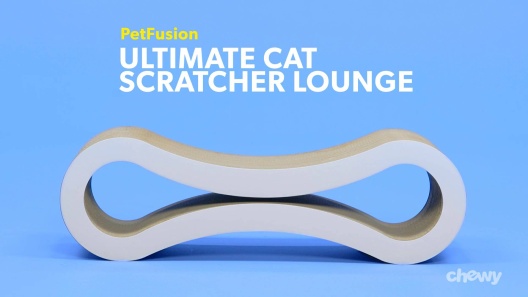 PetFusion Ultimate Cat Scratcher Lounge Toy with Catnip