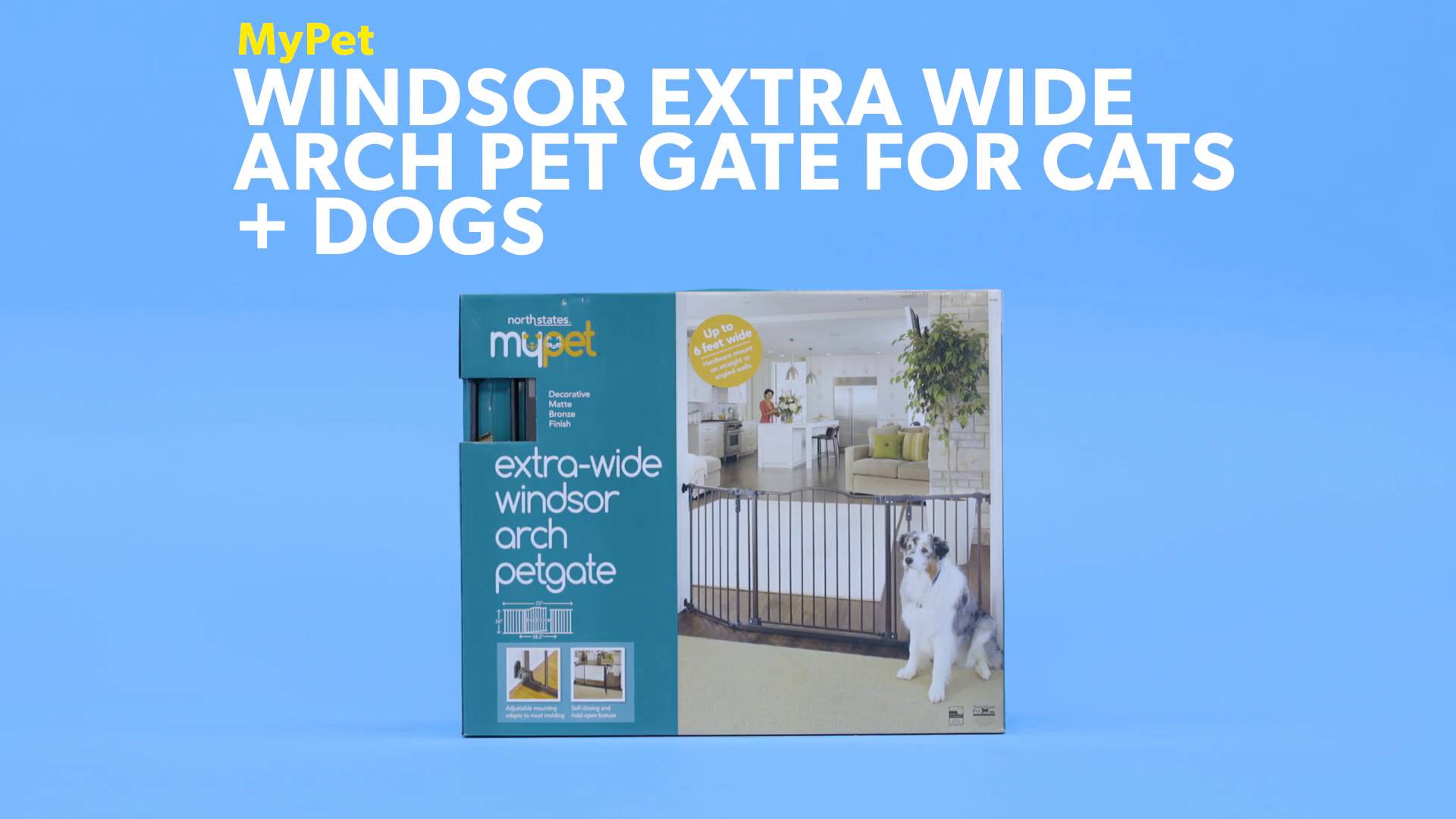 My pet windsor arch sales gate