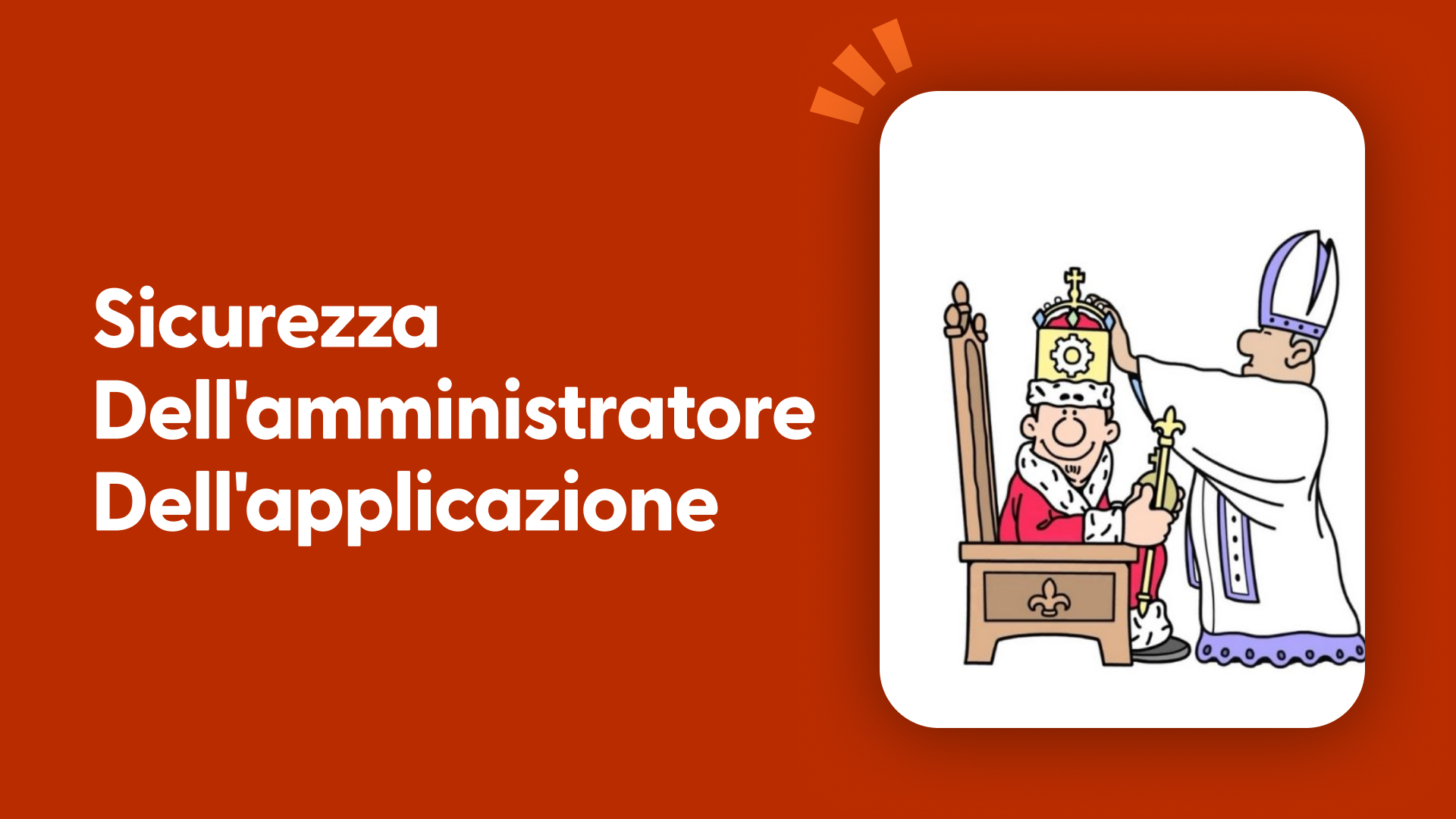 Sicurezza dell'amministratore dell'applicazione
