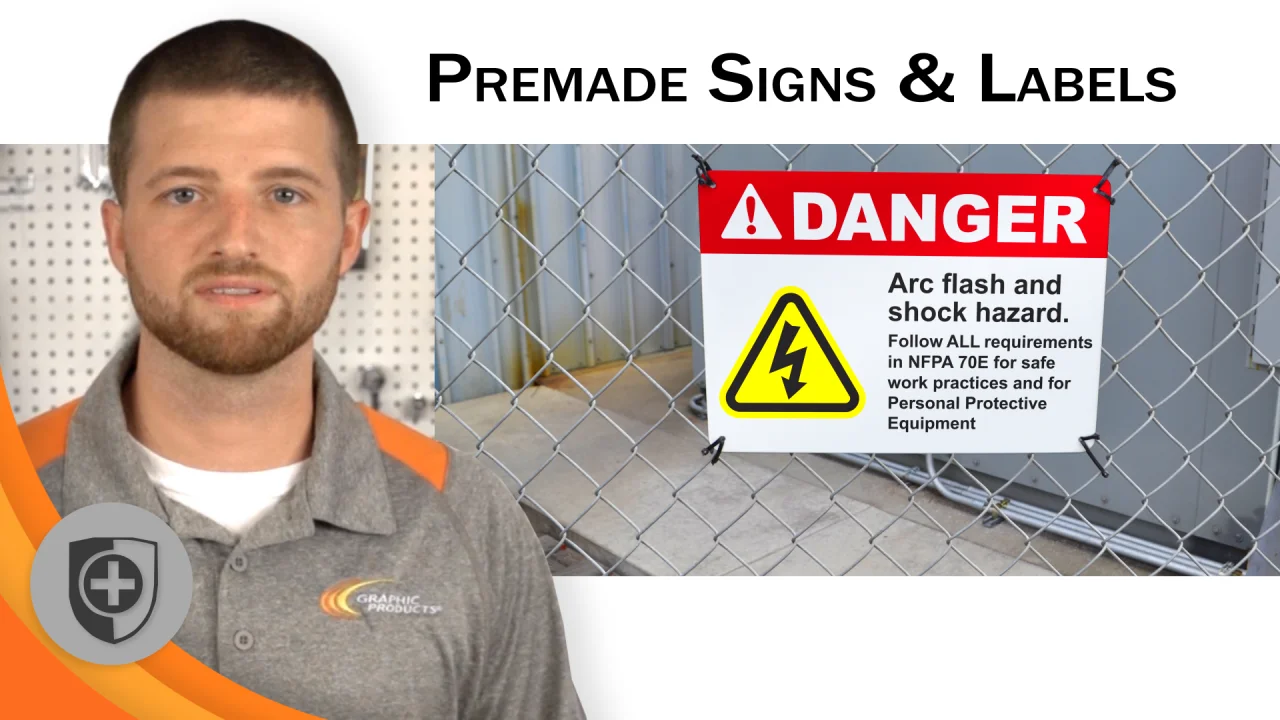 Warning Sign Tripping Hazard with Graphic 10" x 14" OSHA Safety Sign 
