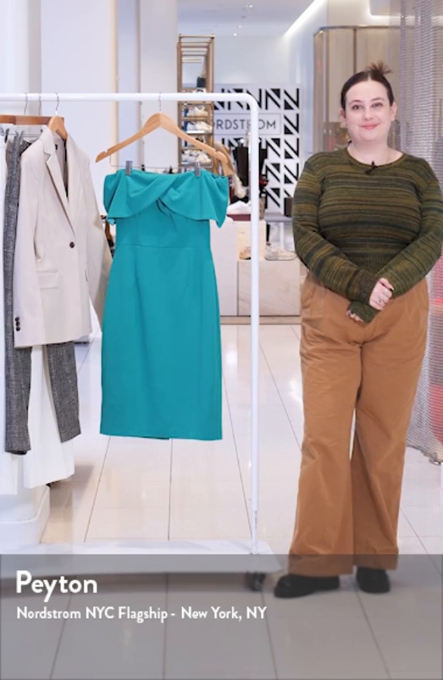 Vince Camuto Off the Shoulder Cocktail Dress Nordstromrack