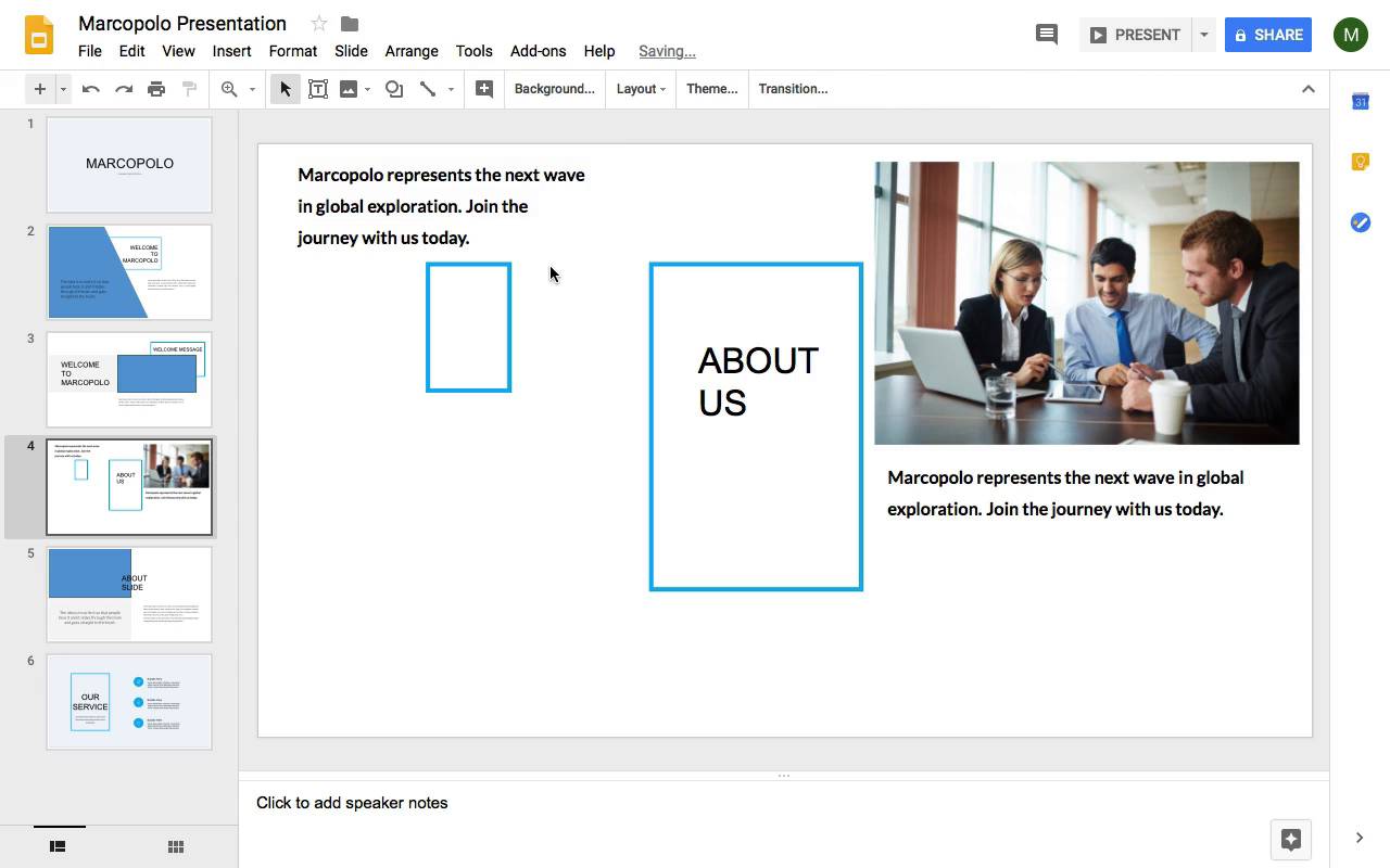 how to make a copy of google slides presentation