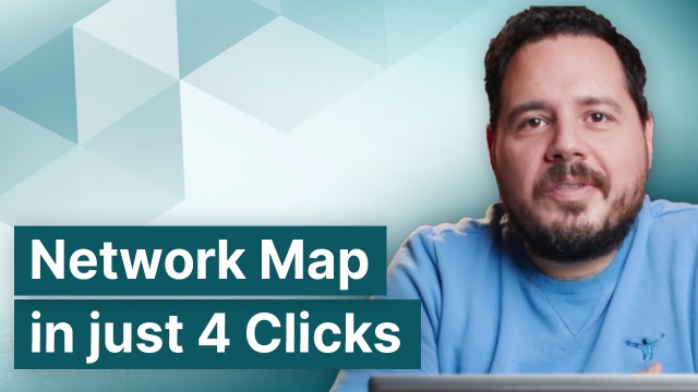 Create a Network Map with just 4 Clicks