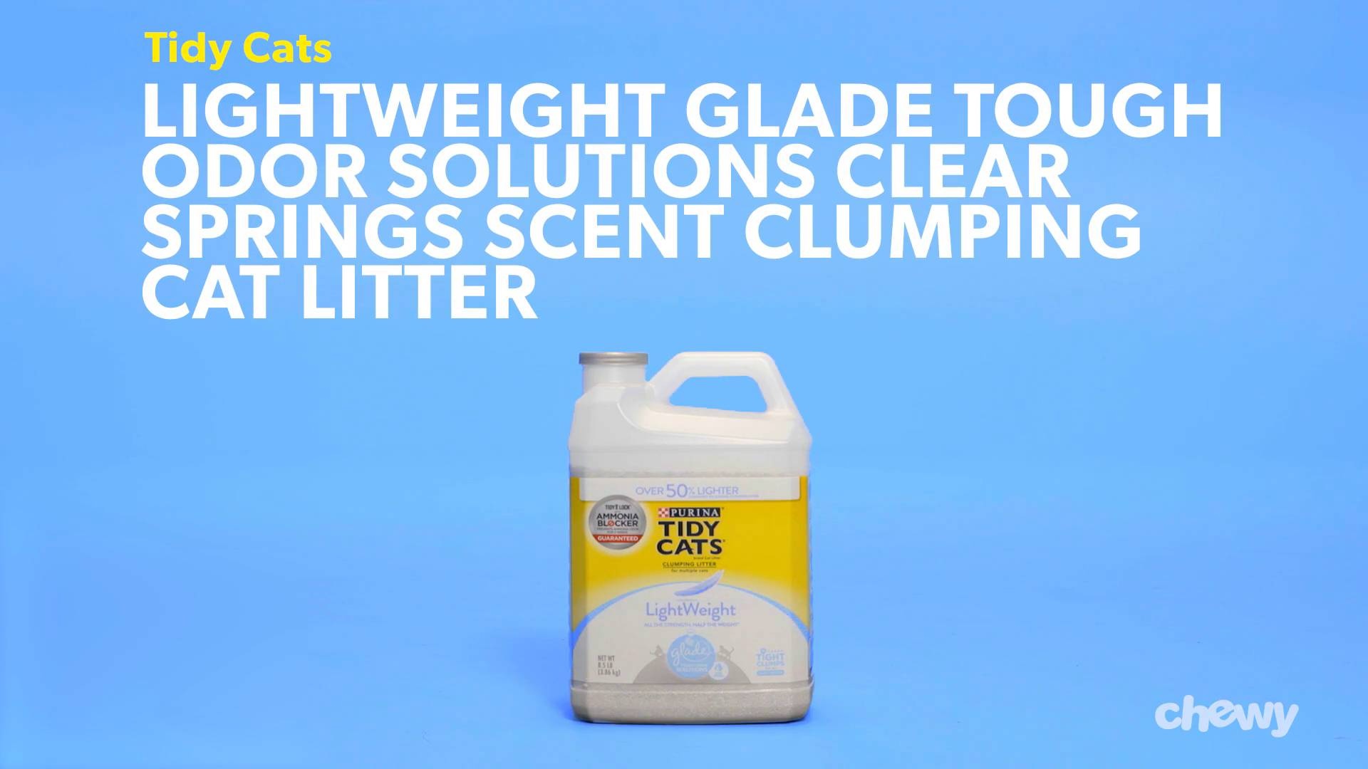 glade lightweight cat litter