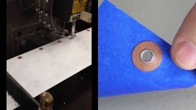 White Tyvek Shipping Tags (with pre-attached wires)