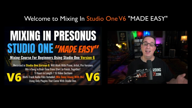 Mixing Music in Presonus Studio One 2021