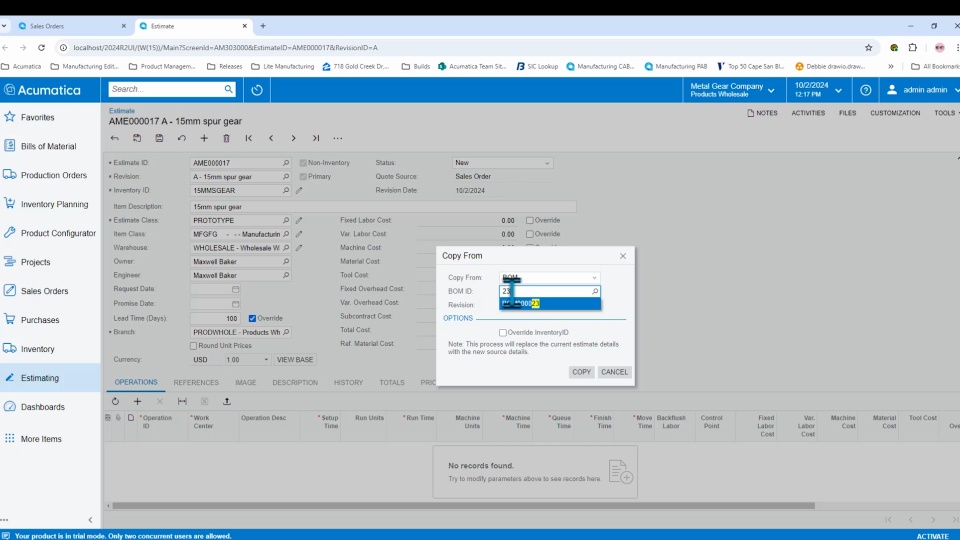 2024 R2 Snippet - Manufacturing