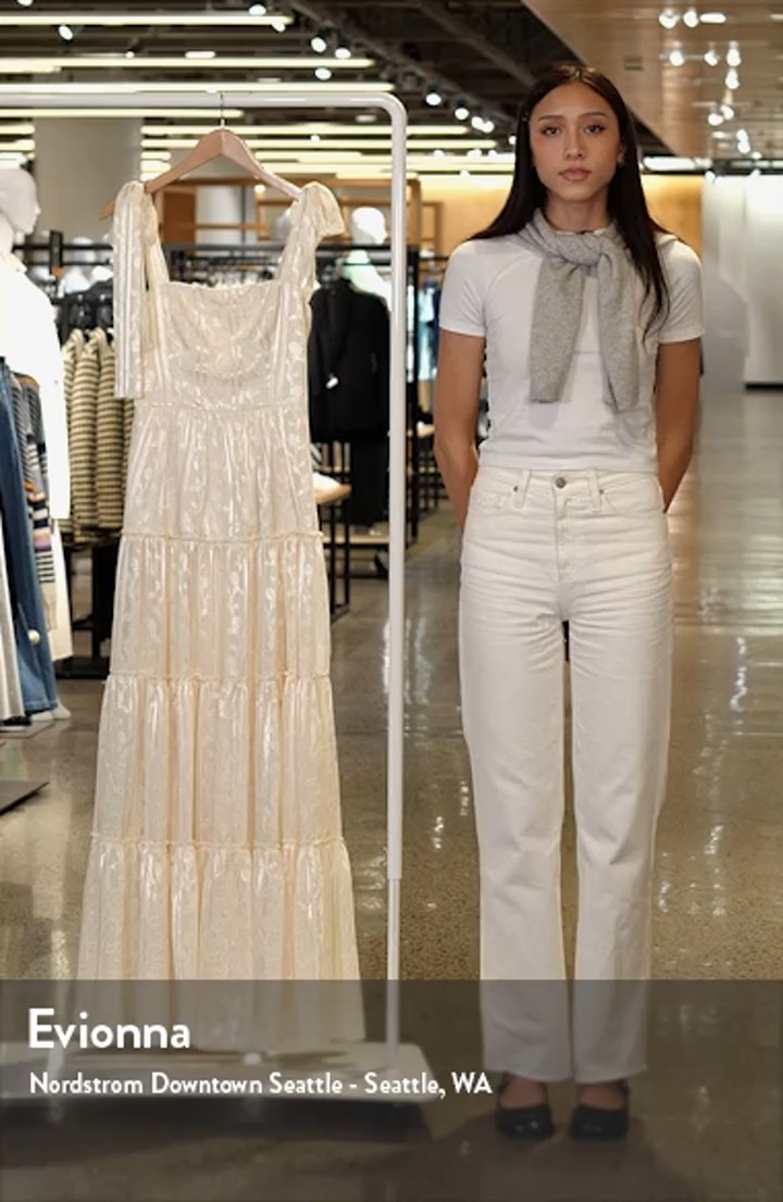 Lulus Andrea Jacquard Maxi Cocktail Dress | Nordstrom Lulus Andrea Jacquard Maxi Cocktail Dress | Nordstrom