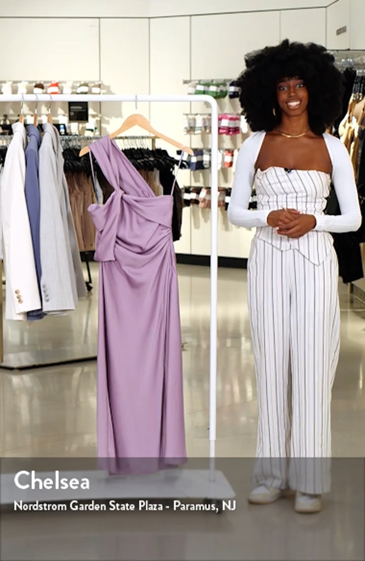 ASTR the Label Cersei Satin Midi Dress | Nordstromrack