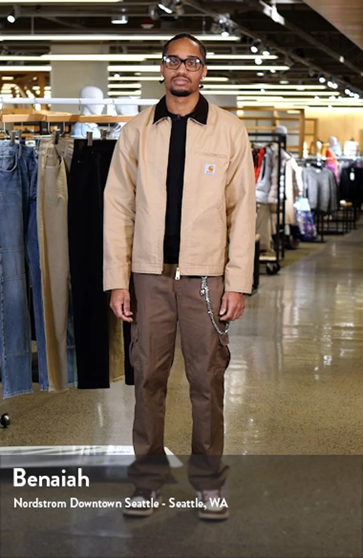 Carhartt Work In Progress Detroit Cotton Canvas Chore Jacket