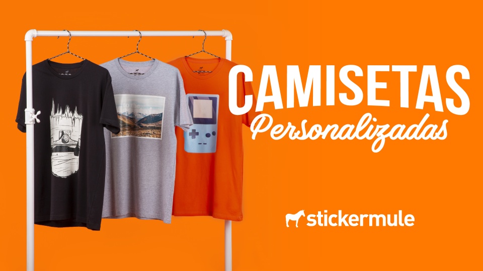 Camisetas personalizadas Envío gratis Sticker Mule