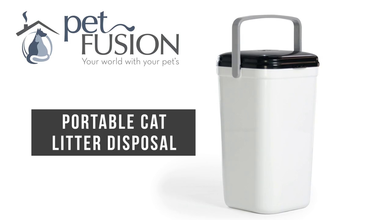 Petfusion portable 2025 cat litter disposal