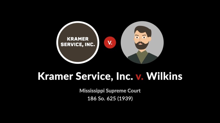 Kramer Service, Inc. v. Wilkins