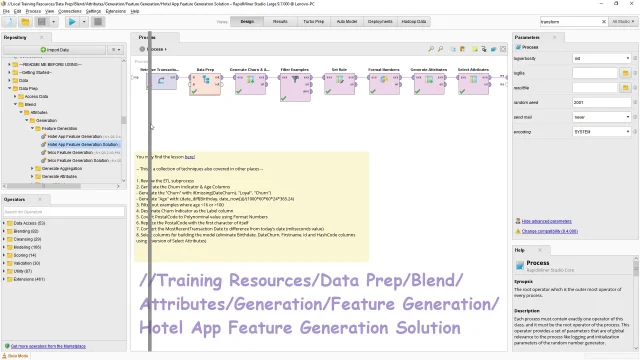 Learn rapidminer store