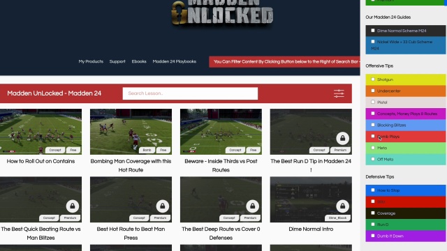 Madden 24 eBooks, Strategy Guides & Gameplans - Madden School