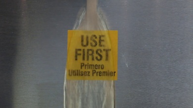 Water Soluble Labels Rolls Use First