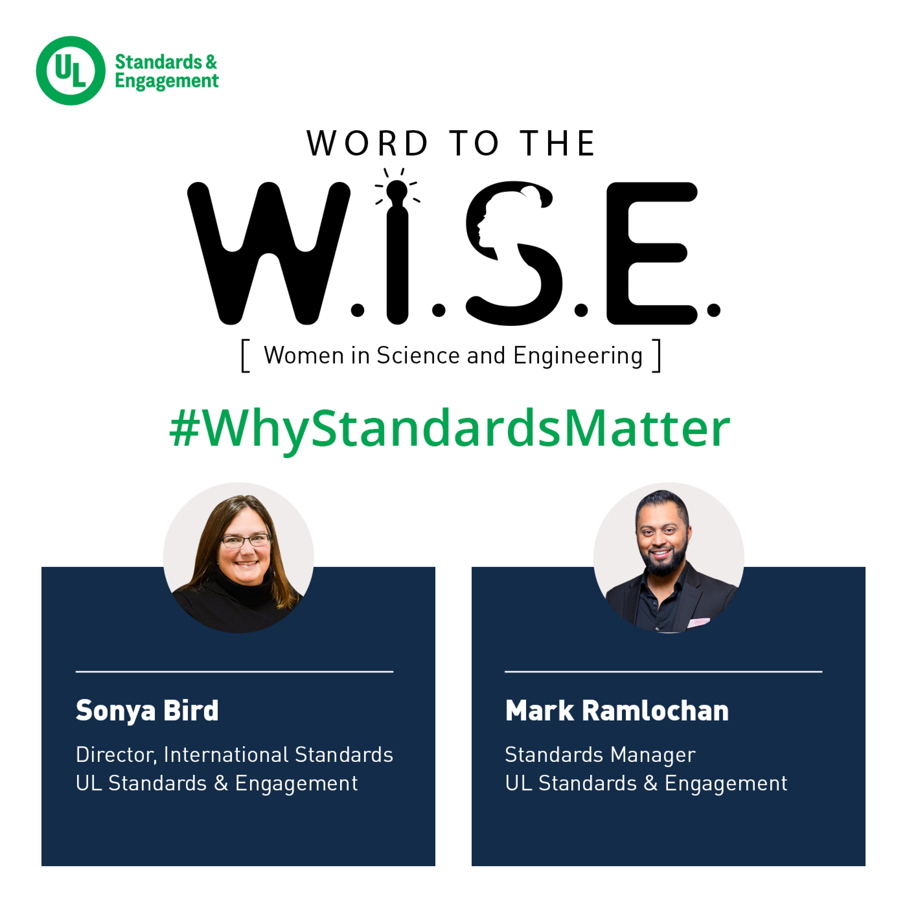 Word to the W.I.S.E. #whystandardsmatter
